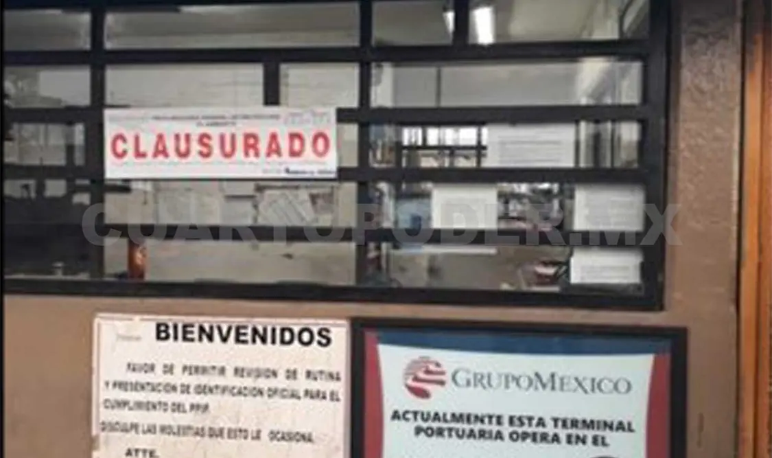 Clausuran parte de las instalaciones de Grupo México por el derrame ocasionado en el Mar de Cortés. Agencias