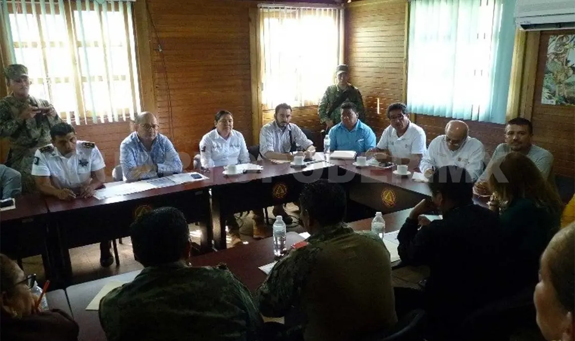 En la reunión de trabajo estuvieron presentes la Semahn, el Cecif, así como diversas dependencias estatales, federales y ayuntamientos. CP