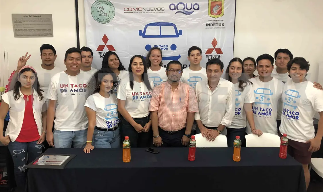 Con el objetivo de ayudar a las personas que están fuera de un hospital, presentaron la 3ª edición de la carrera Un Taco de Amor. Antonio Zúñiga/CP