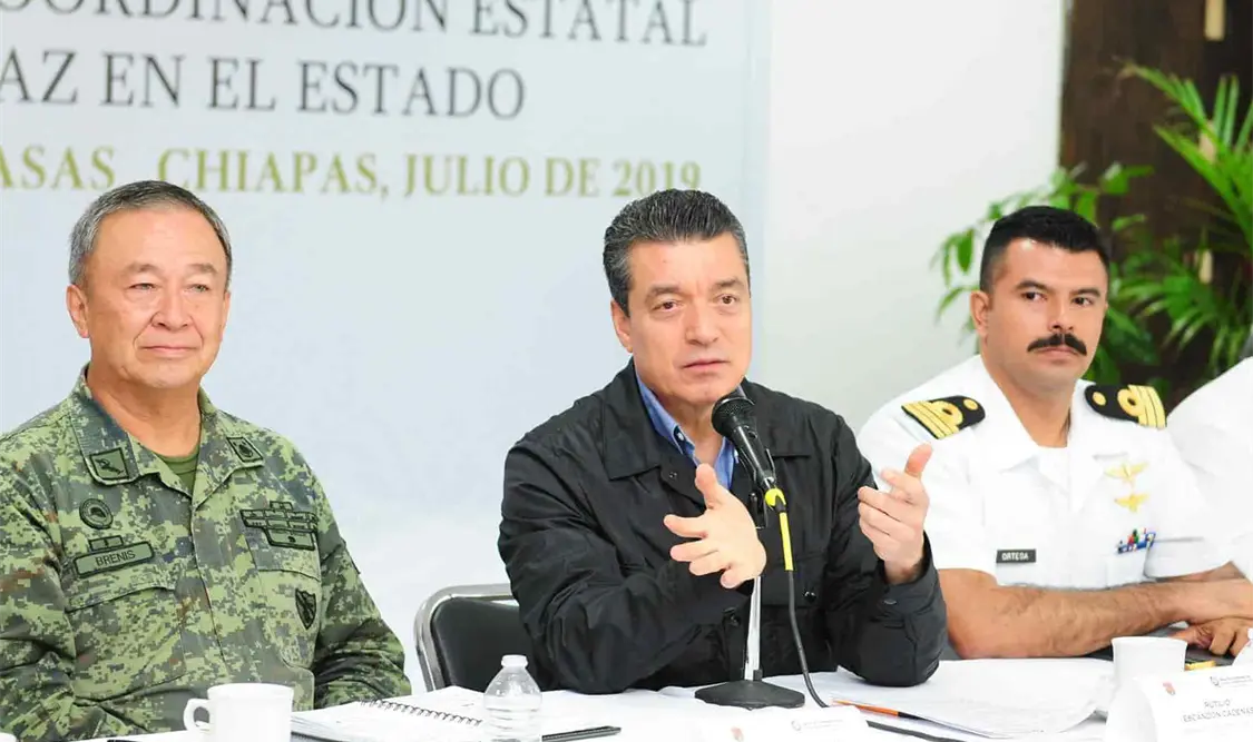 Aseguró que si hay seguridad, se generan más inversiones que garanticen el desarrollo de Chiapas. CP