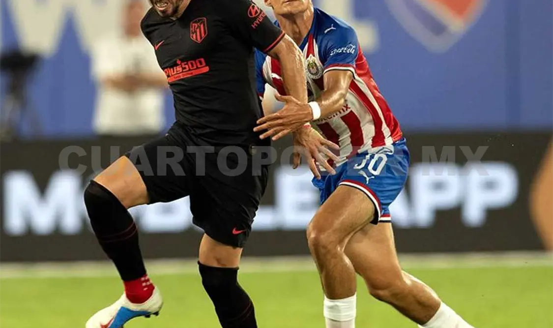 Chivas pierde en penales ante Atlético de Madrid