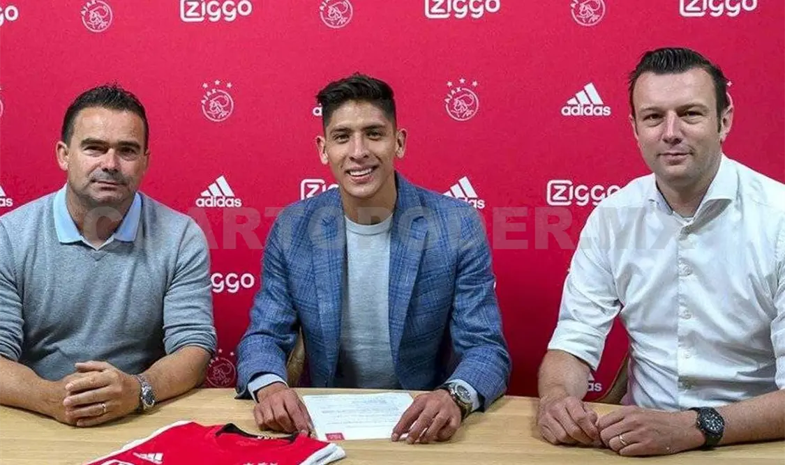 Edson Álvarez ya vive su sueño rojiblanco