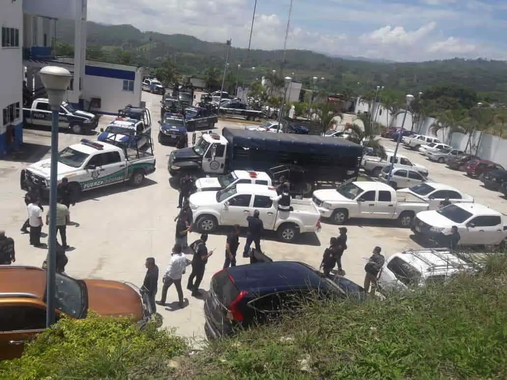 Foto 1 Desde el martes, se llevan a cabo patrullajes disuasivos para inhibir otras acciones violentas de los manifestantes. Cortesía
