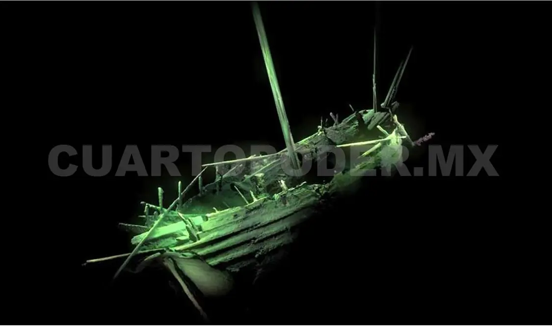 En el informe se detalla que el barco estuvo cerca de 500 años en el fondo del mar. Cortesía