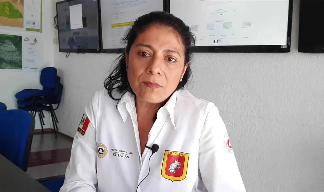 La titular de la Secretaría de PC, Elizabeth Hernández, dijo que apenas se han registrado nueve atenciones en los centros turísticos. Cortesía