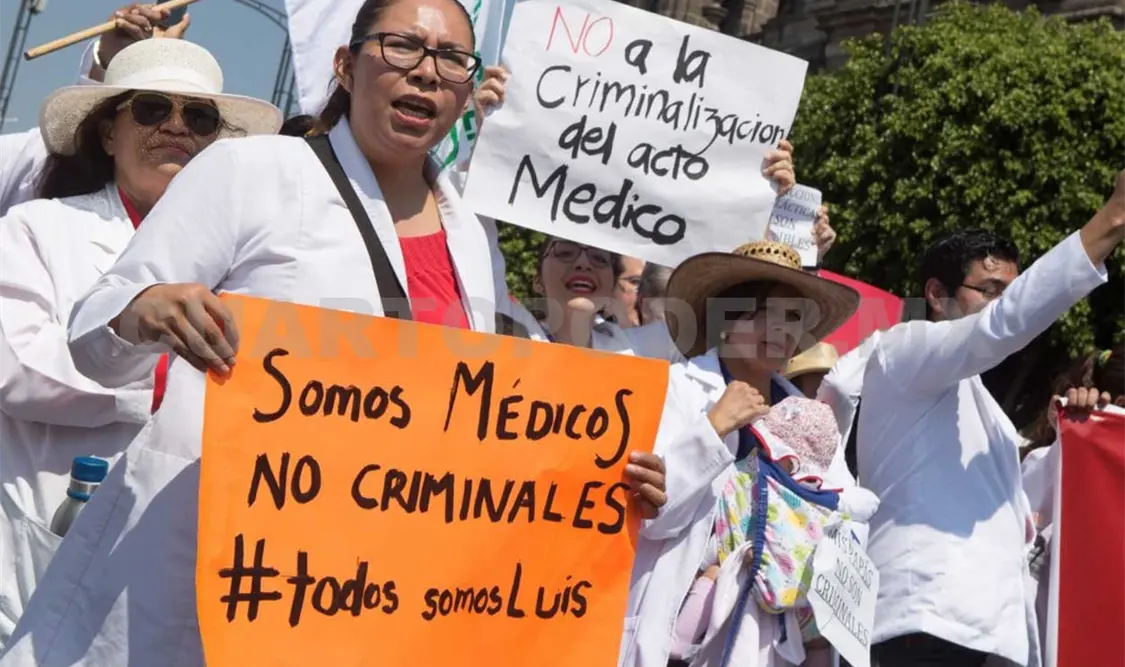 Médicos alistan paro nacional