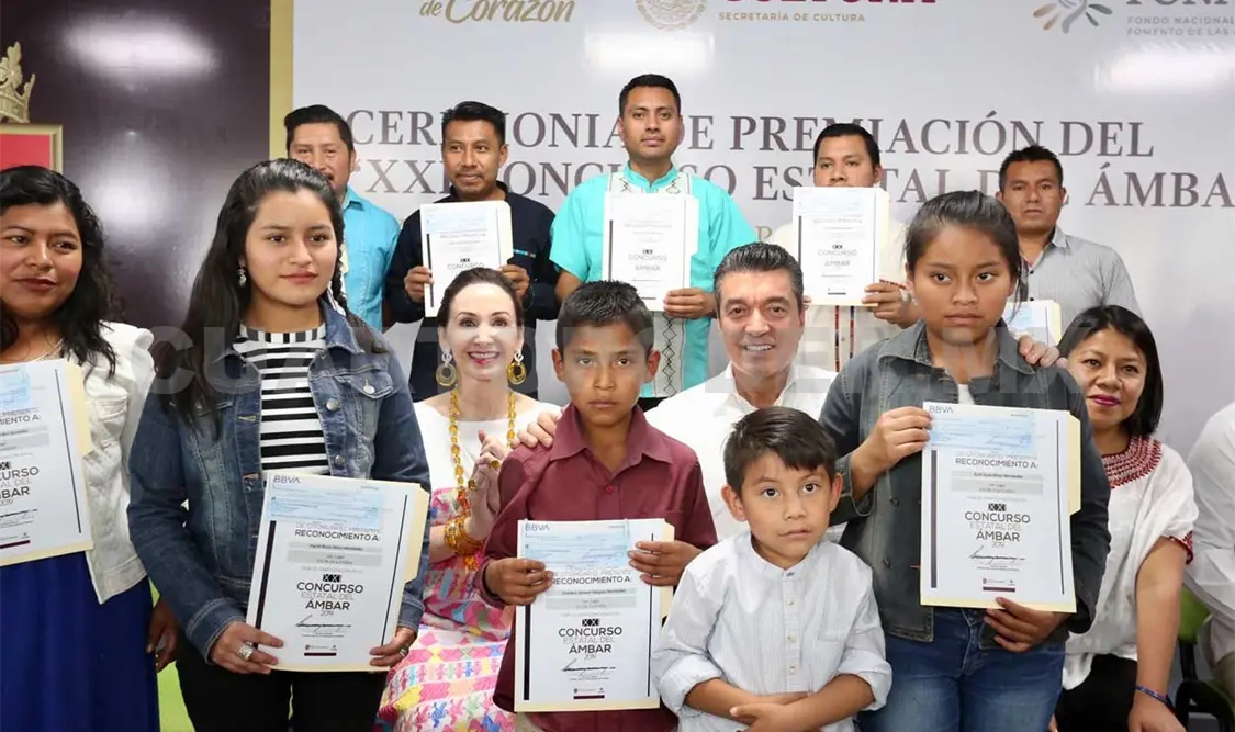Reconoce REC a ganadores del XXI Concurso de Ámbar