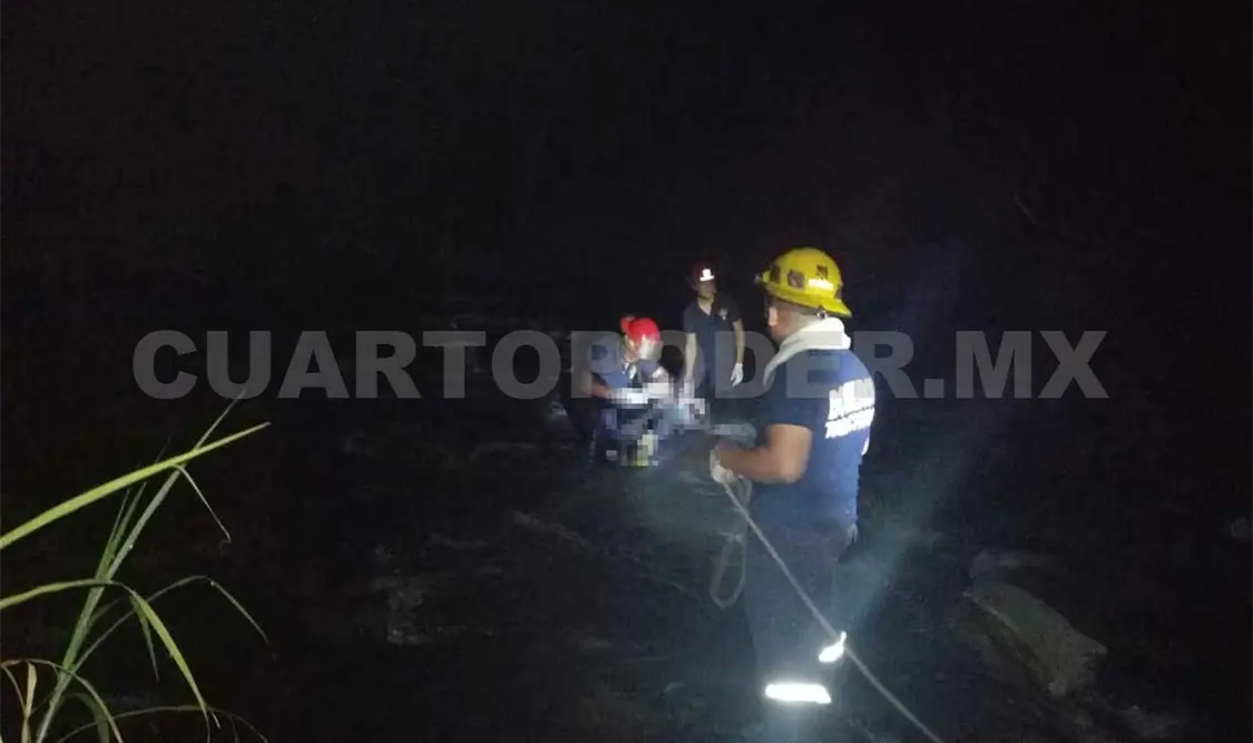Rescatan cuerpo de persona ahogada en río
