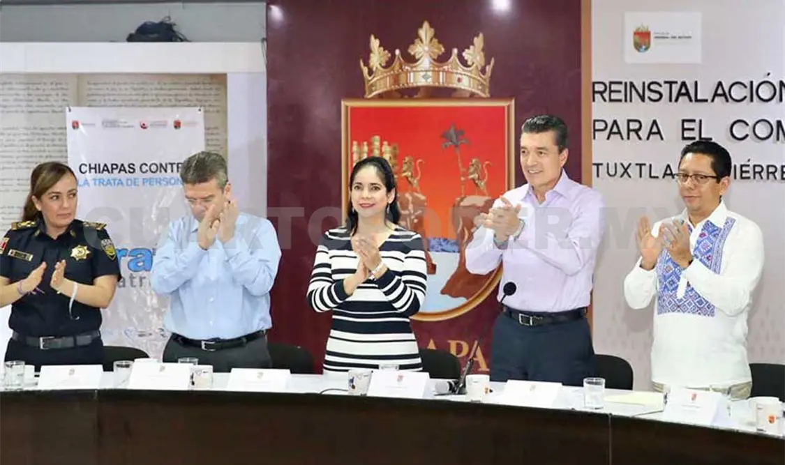 Trabajamos con firmeza contra la trata: Escandón