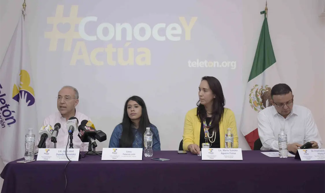La CEDH y el CRIT Chiapas llevaron a cabo la presentación de la campaña Conoce sus Derechos y Actúa. Guillermo Ramos / CP