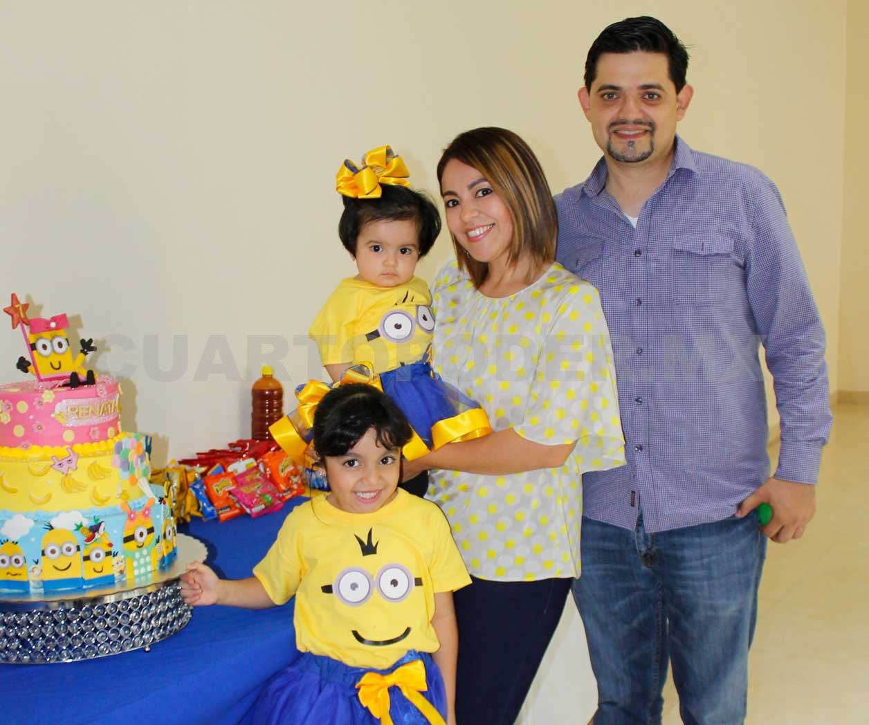 Renata cumplió cinco añitos