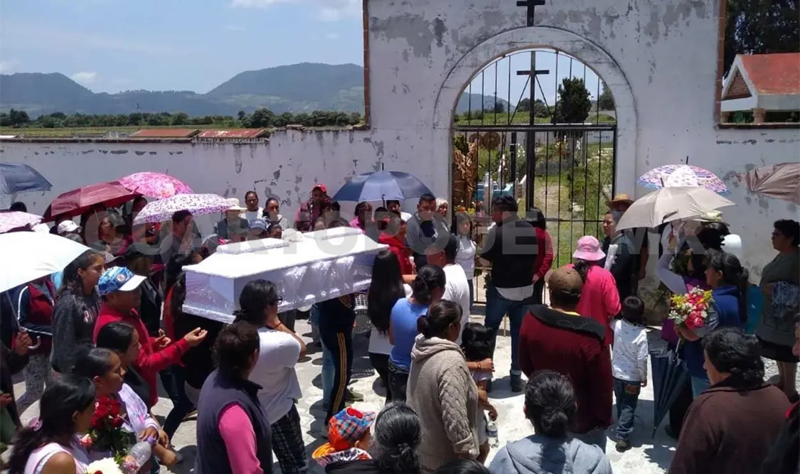 Despiden a Teresa, la menor asesinada a golpes