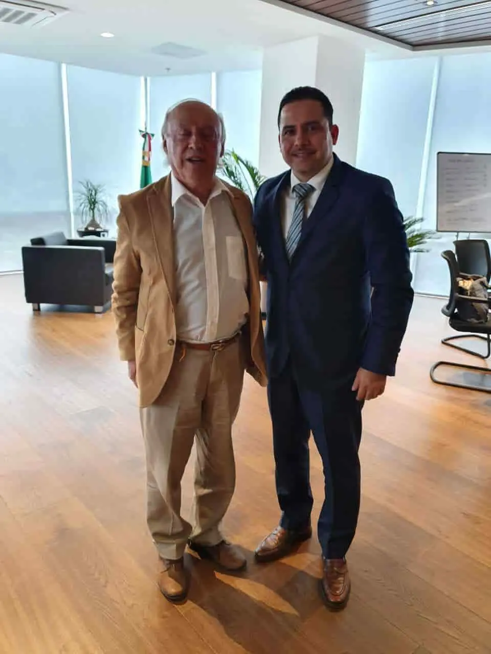 El secretario Manuel Toledo y Roberto Rubio se comprometieron a desarrollar un trabajo propositivo. CP