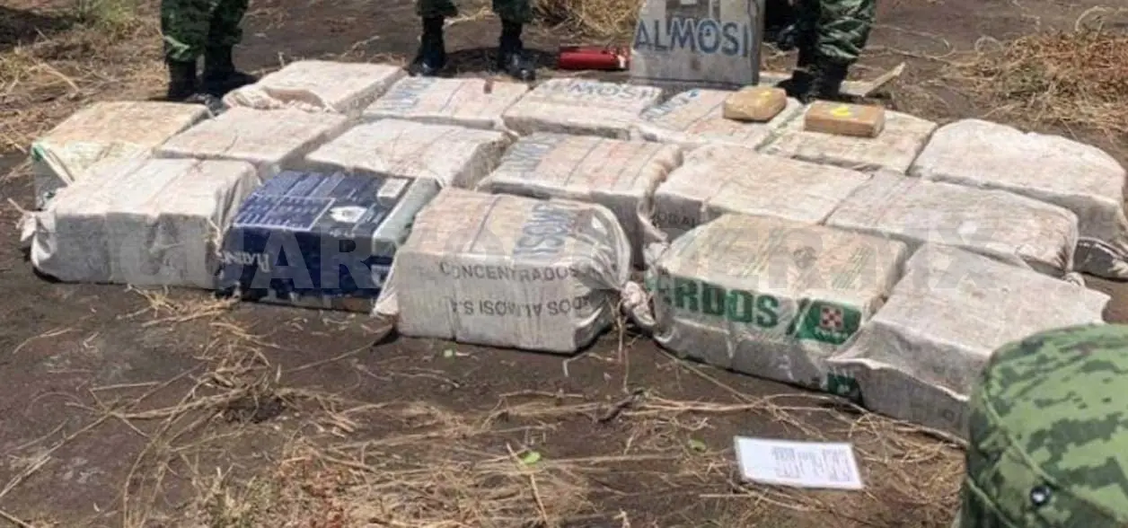 Aseguran cocaína con valor superior a 112 mdp