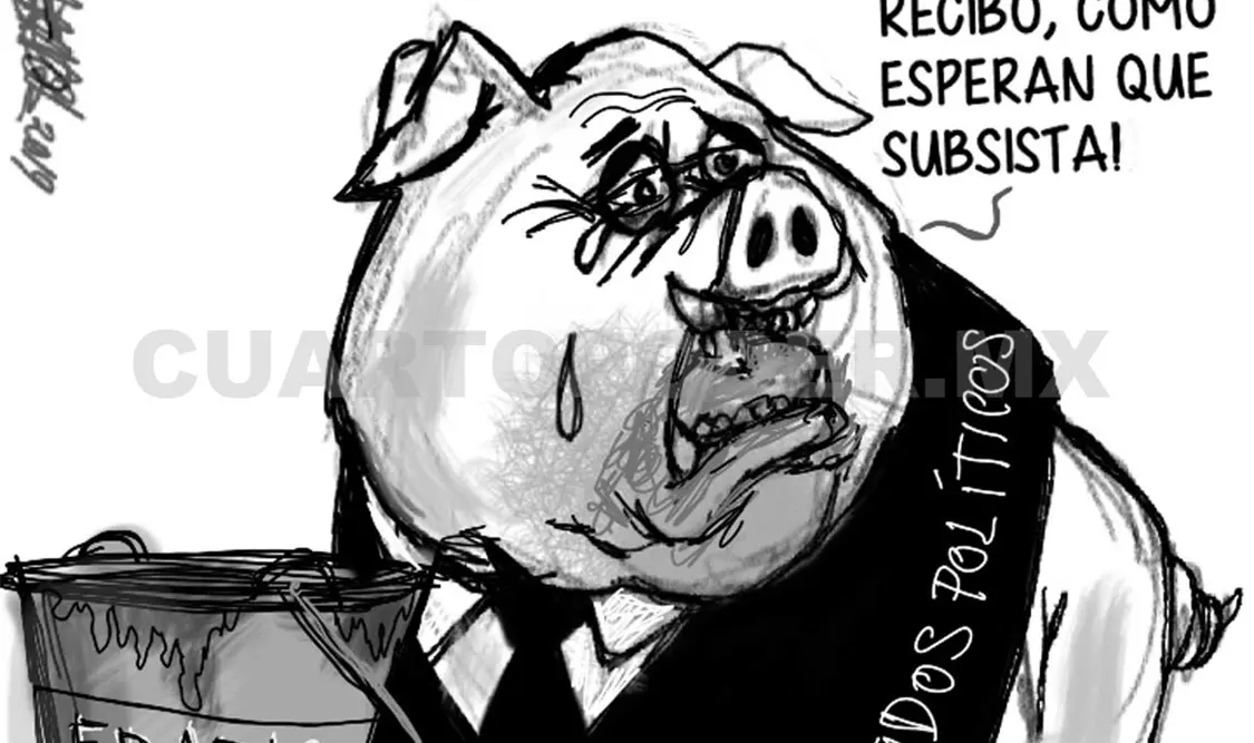 Austeridad y financiamiento a partidos