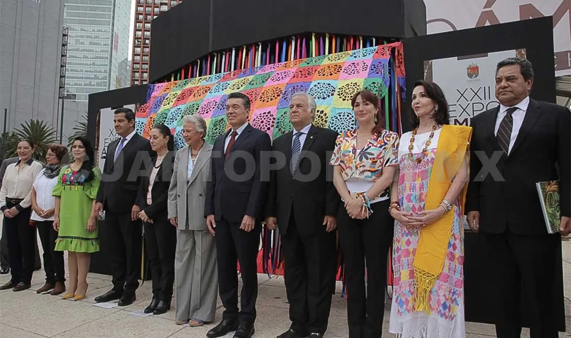 Con la Expo Ámbar, el espíritu de Chiapas está presente: REC