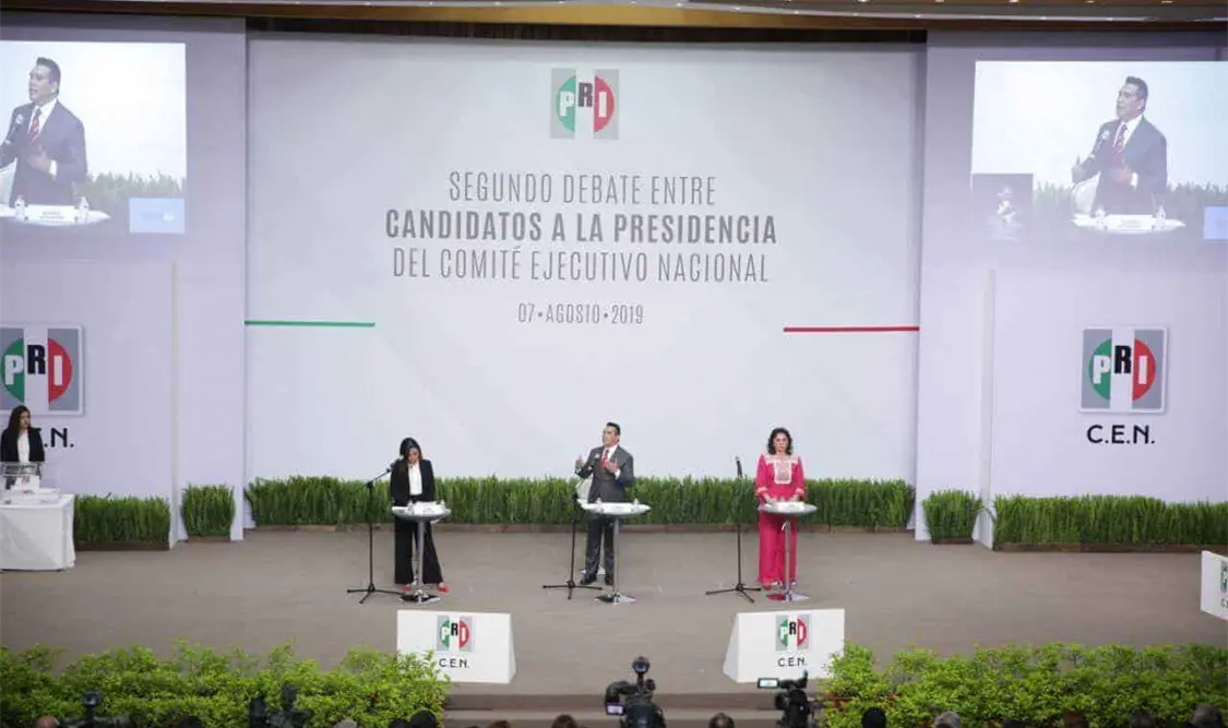 Moreno dijo que México tiene el gran reto de dar una mejor calidad de vida a las familias mexicanas, pero hoy, agregó, “los priistas no lo vemos”. Cortesía