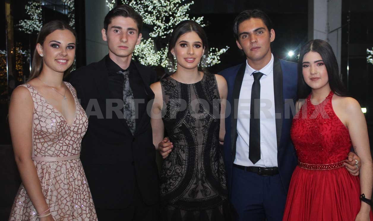 Disfrutaron su cena de gala