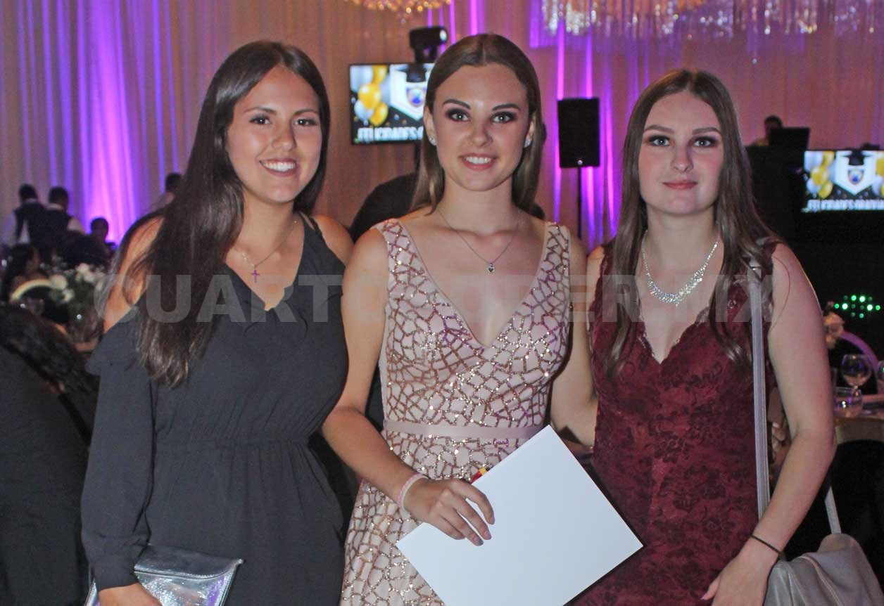 Disfrutaron su cena de gala