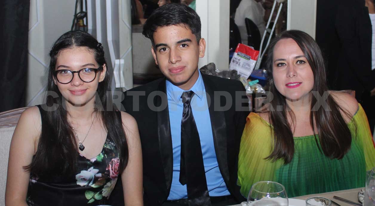 Disfrutaron su cena de gala