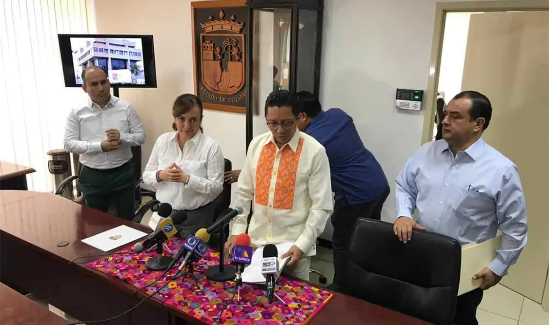 La secretaria dijo que aún no se corrobora si la fiesta se realizó en “El Amate”. Andrés Domínguez / CP