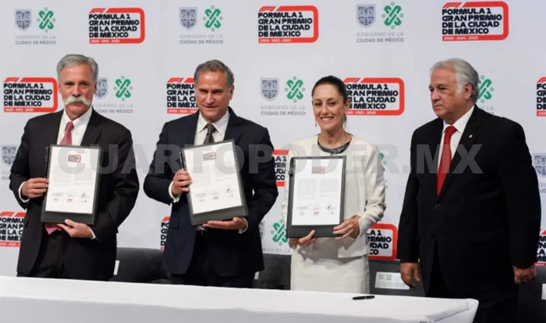 Fórmula 1 se quedará hasta el 2022