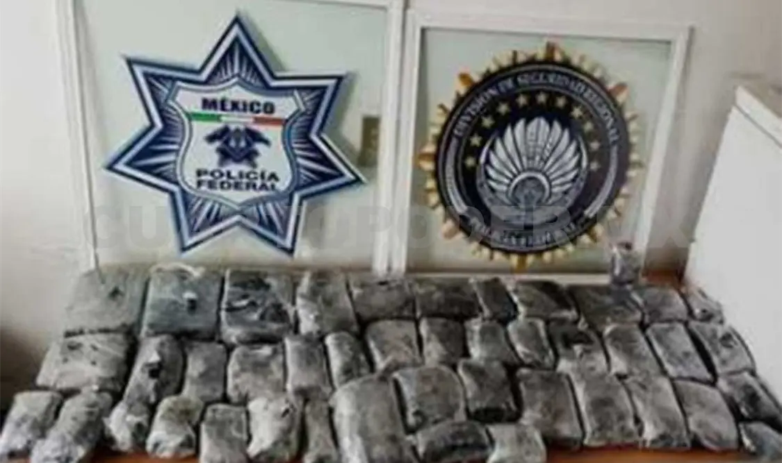 Aseguran 23 kilos de crystal ocultos en un vehículo
