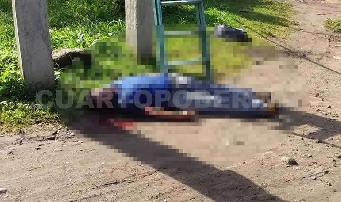 Sujeto fallece al sufrir descarga eléctrica