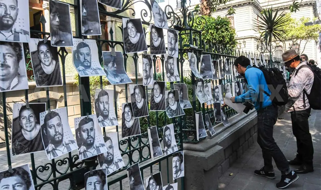 Según datos de la CNDH, entre 2000 y 2019 han sido asesinados 152 comunicadores. Twitter