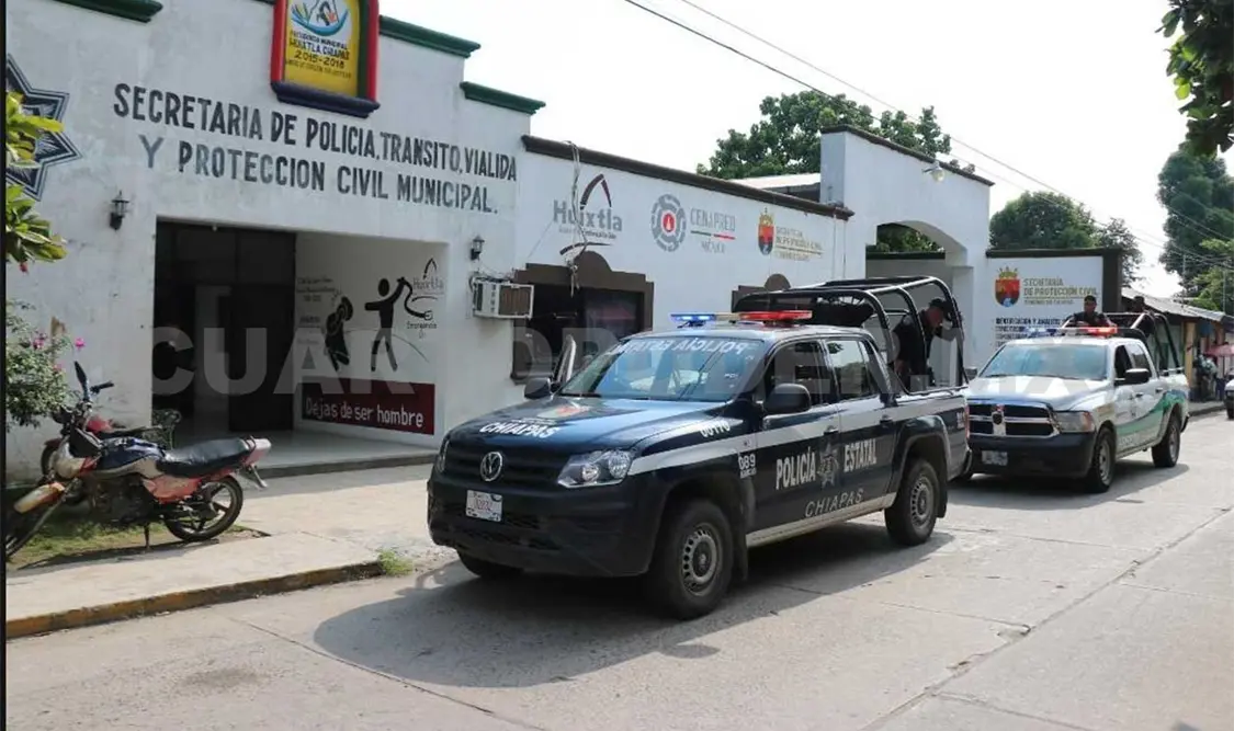 En Huixtla, los policías fueron quienes torturaron y mataron a un detenido. Cortesía