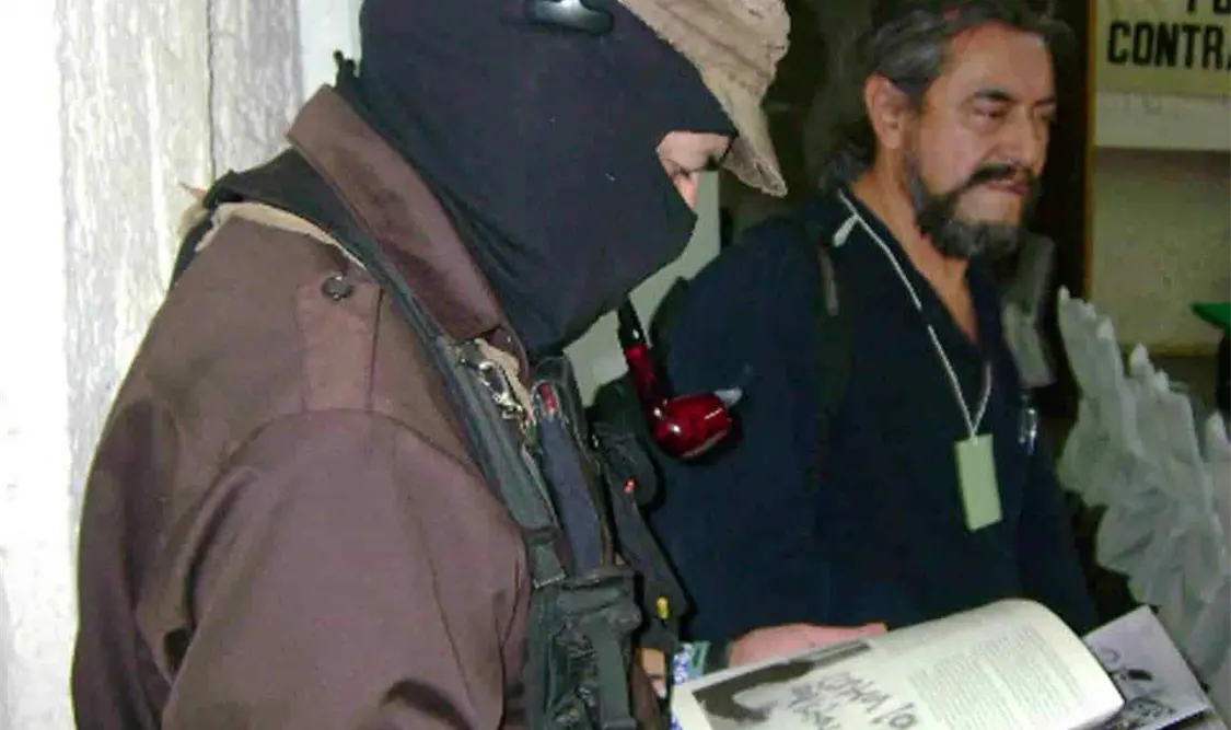 EL subcomandante Galeano difunde comunicado a través de la página Enlace Zapatista. Cortesía