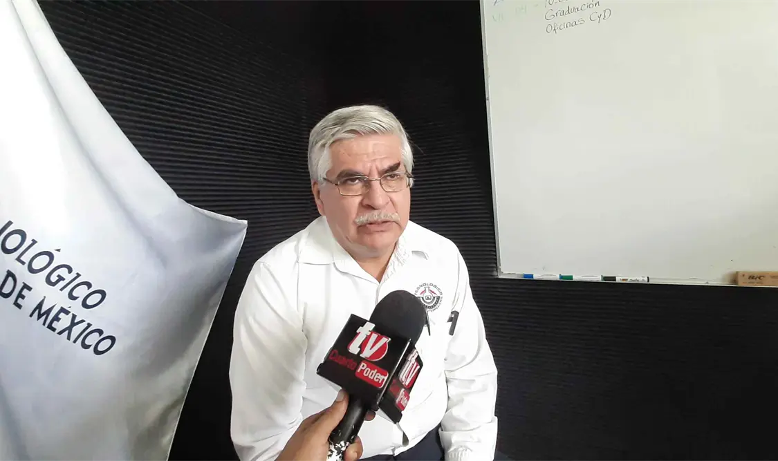 Juan José Villalobos Maldonado, jefe de la División de Estudios de Posgrados e Investigación. Adolfo Abosaid / CP