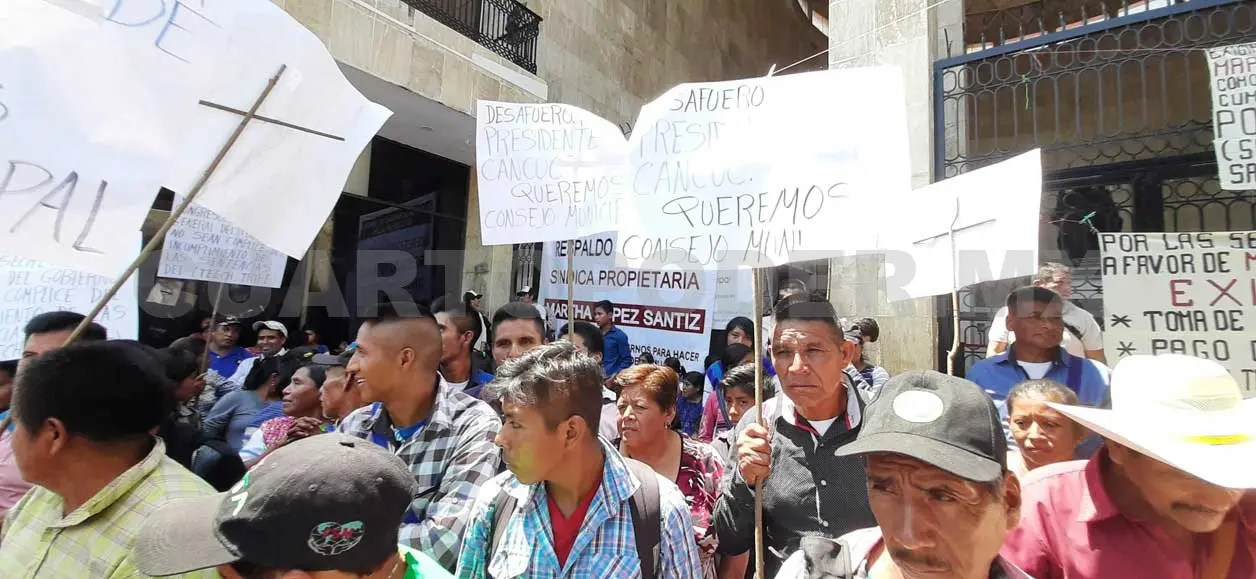 Violencia política genera inconformidad en Cancuc