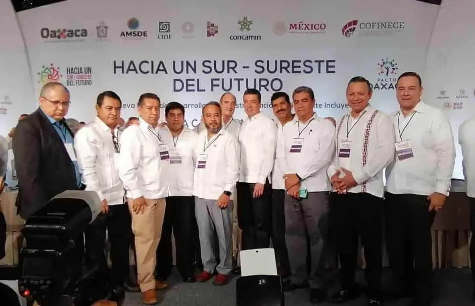 Empresarios de la Canaco tienen puestas sus esperanzas en el Pacto Oaxaca. Cortesía