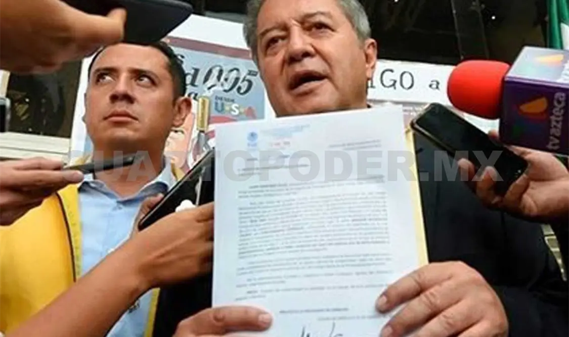 Ratifican denuncia contra gobernador