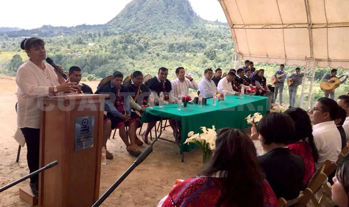 Cobach inicia obras en zonas indígenas