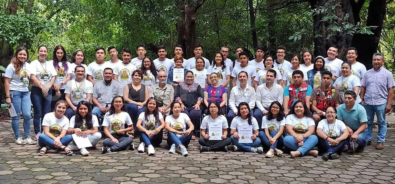 Reconocen laborar de promotores ambientales. Cortesía