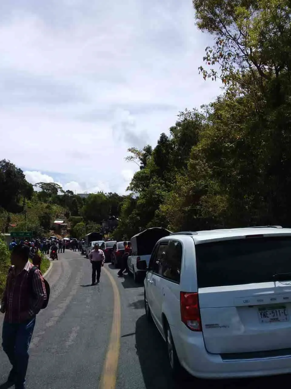 Los bloqueos continúan causando estragos en el estado de Chiapas. CP