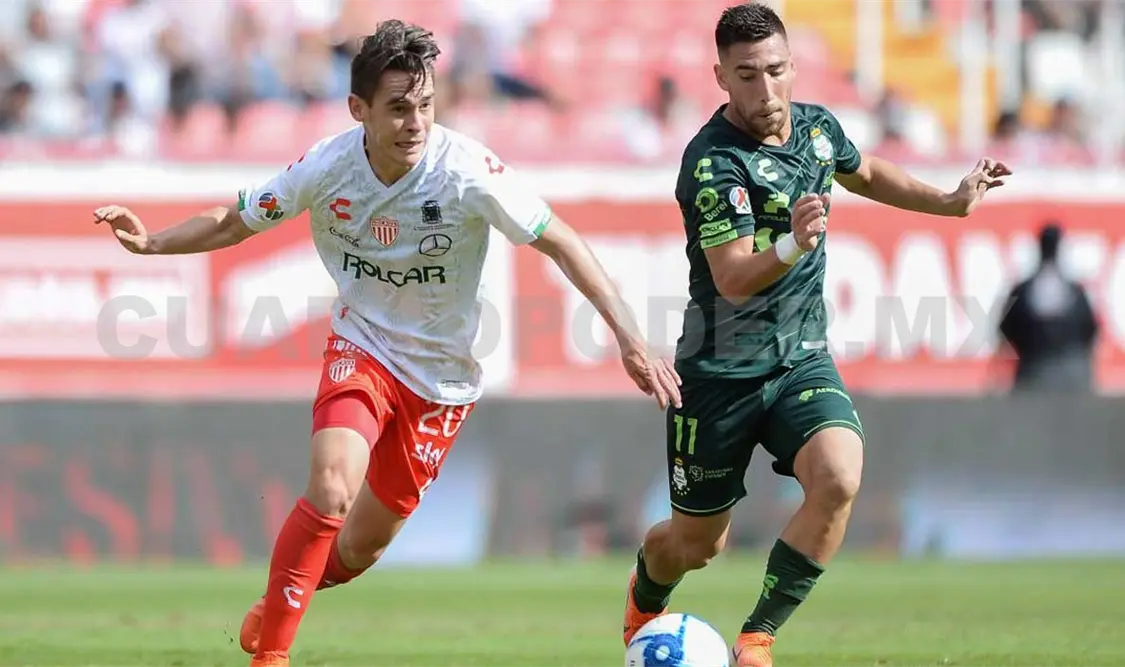 Necaxa le quita el invicto a Santos Laguna