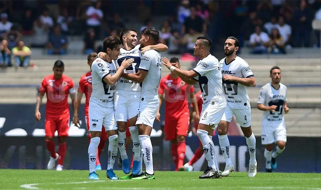 Veracruz cae en CU y suma 31 partidos sin ganar