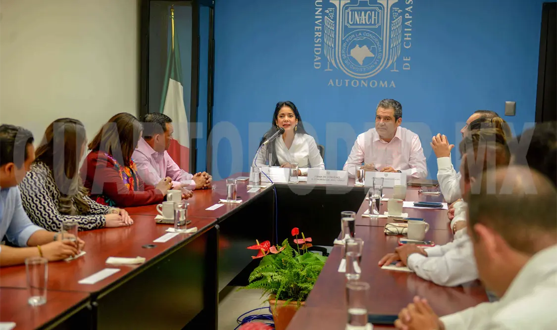 La diputada reconoció que este trabajo coordinado redundará en la obtención de mayores conocimientos entre los diputados. CP