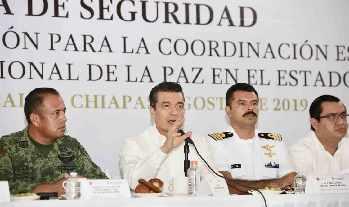 Reiteró el llamado a los presidentes municipales para sumarse a la estrategia que se impulsan a favor de la paz. CP