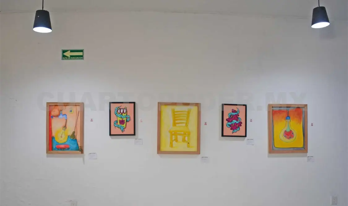 Son aproximadamente 30 piezas las que conforman esta exposición. Darwin Mendoza