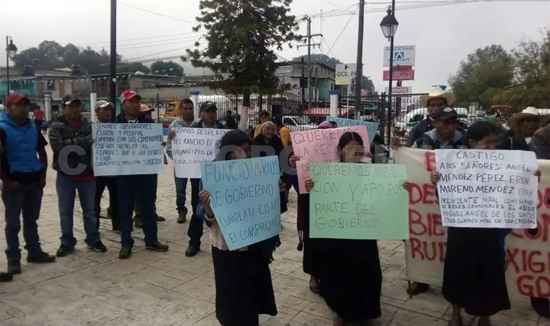 Desplazados solicitan retornar a sus tierras