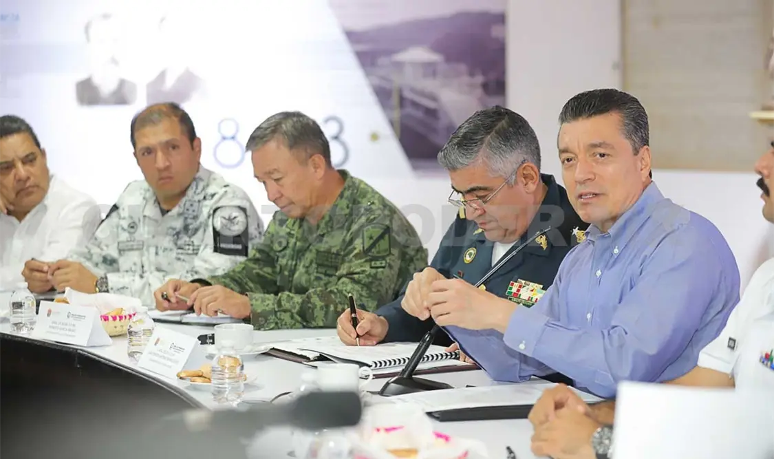 Destacan trabajo coordinado de la Mesa de Seguridad
