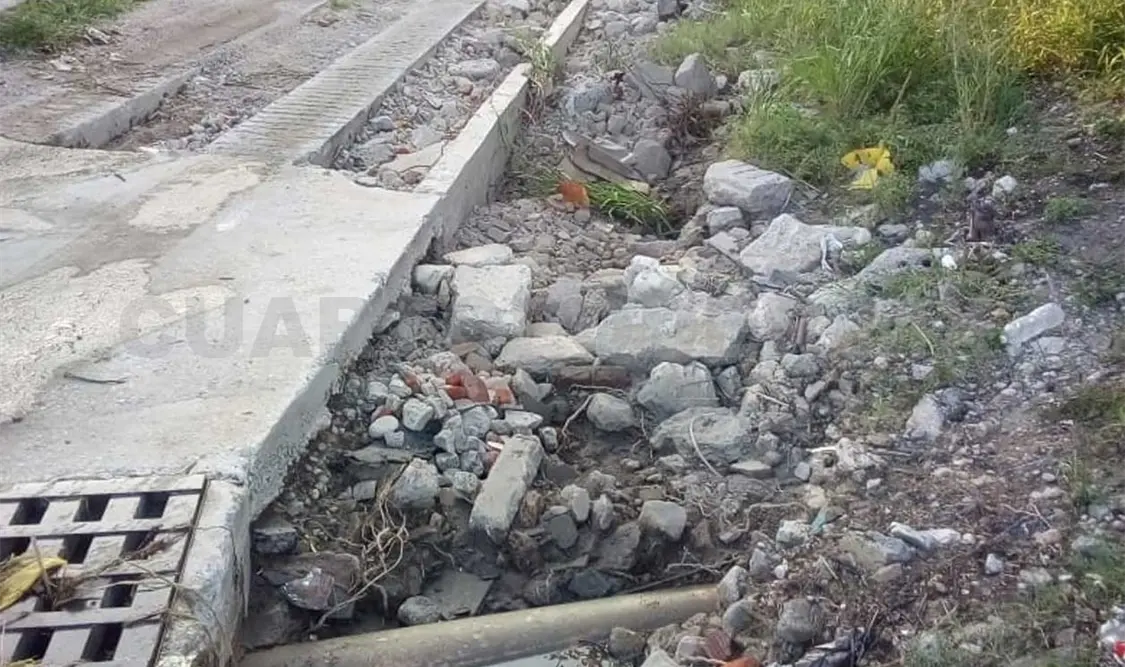 Drenajes con más de 30 años de abandono