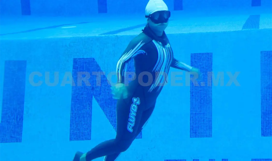Karina Barrera, la reina de la Apnea