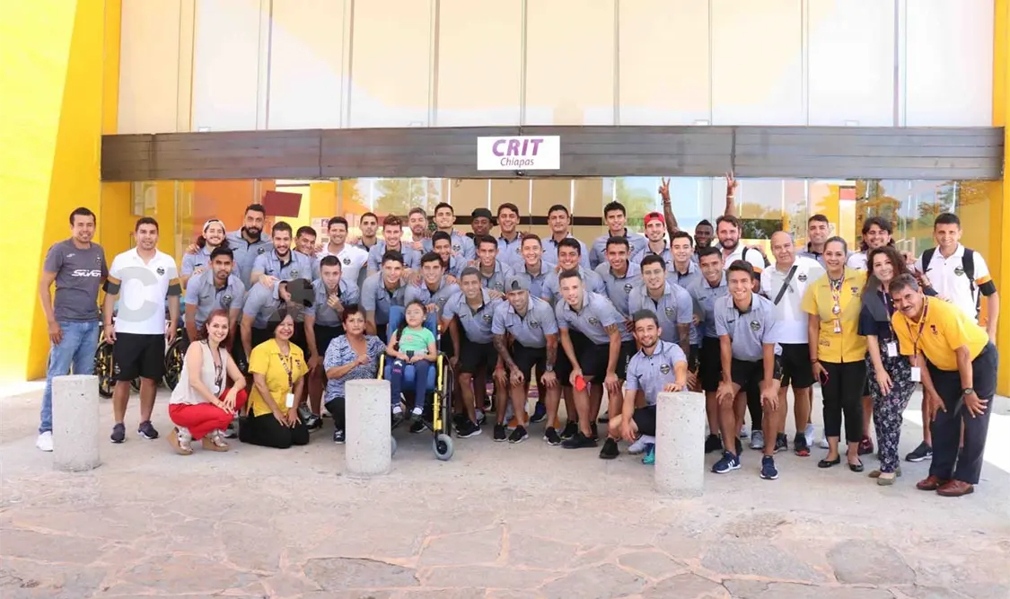 Jugadores visitaron el CRIT Chiapas