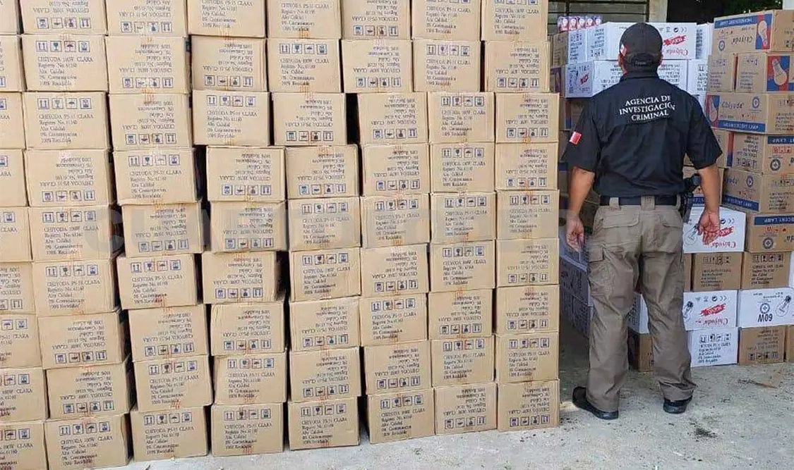 Asegura FGR más de 170 mil focos de contrabando