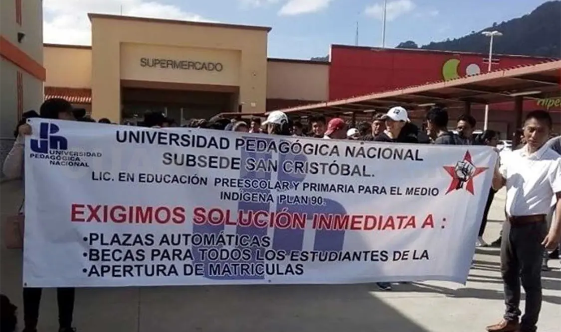 Estudiantes demandan plazas automáticas